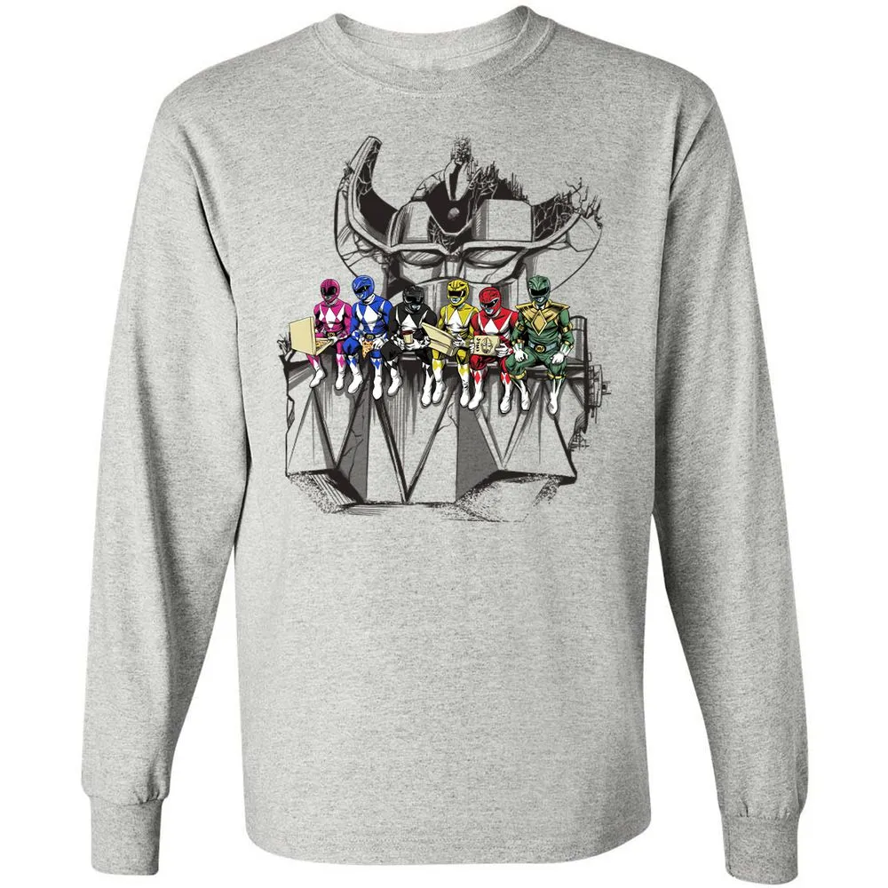 Long Sleeve T-Shirt - 5YDQ5CJM - Ash - 5