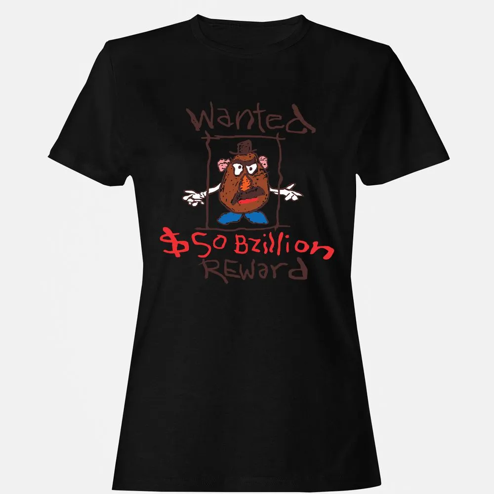Women's T-Shirt - HUS1NK9G - Black - 16