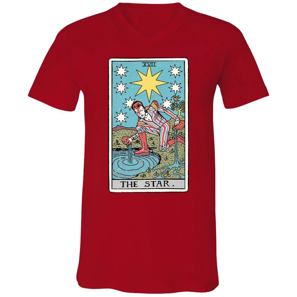Unisex V-Neck T-Shirt - S8BLAS6E - Red - 3