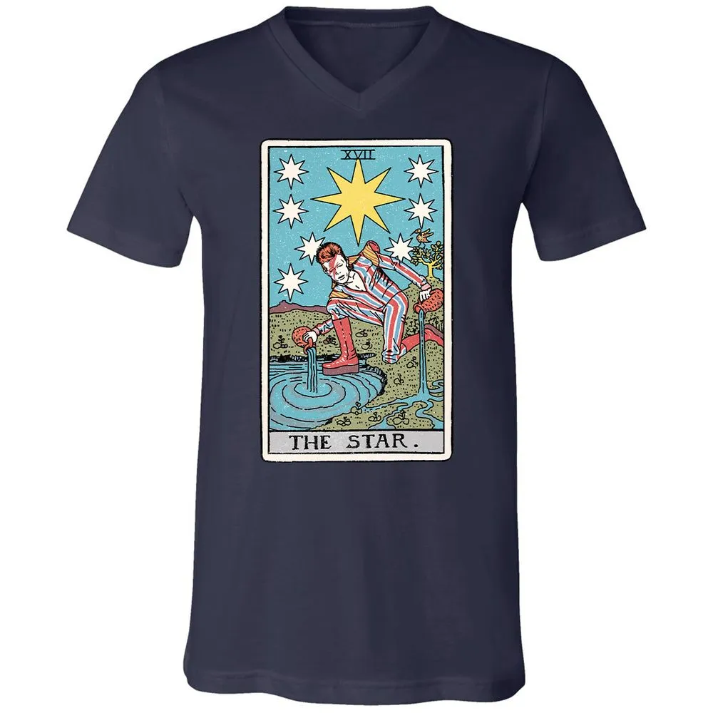 Unisex V-Neck T-Shirt - S8BLAS6E - Navy - 9