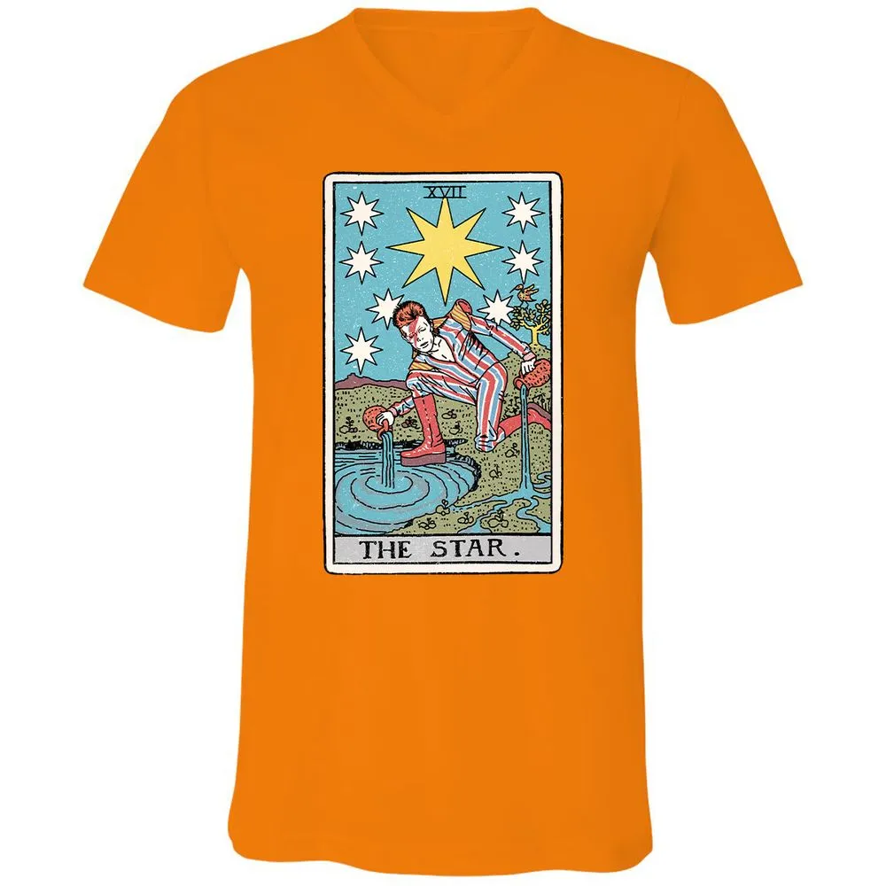 Unisex V-Neck T-Shirt - S8BLAS6E - Orange - 11