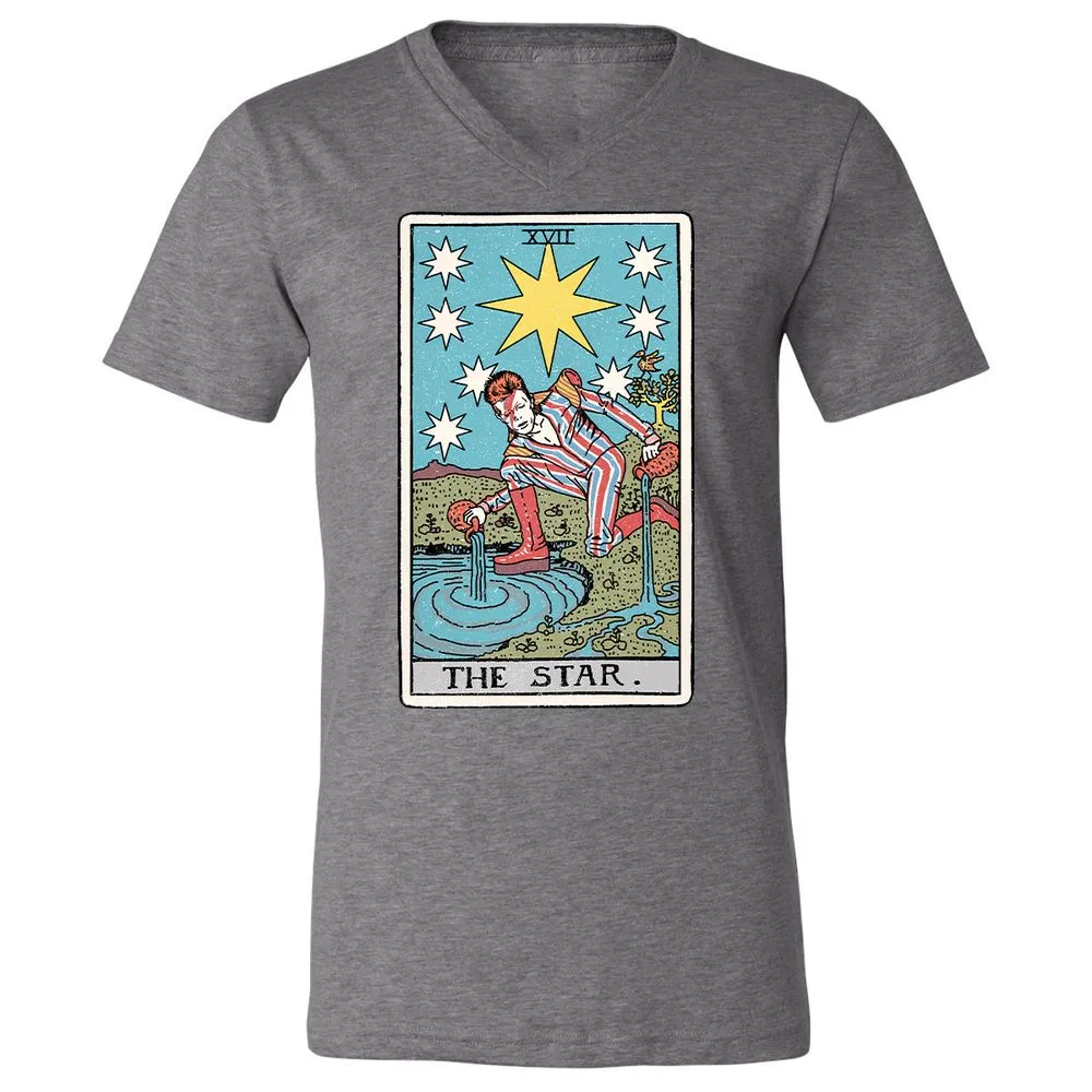 Unisex V-Neck T-Shirt - S8BLAS6E - Deep Heather - 13