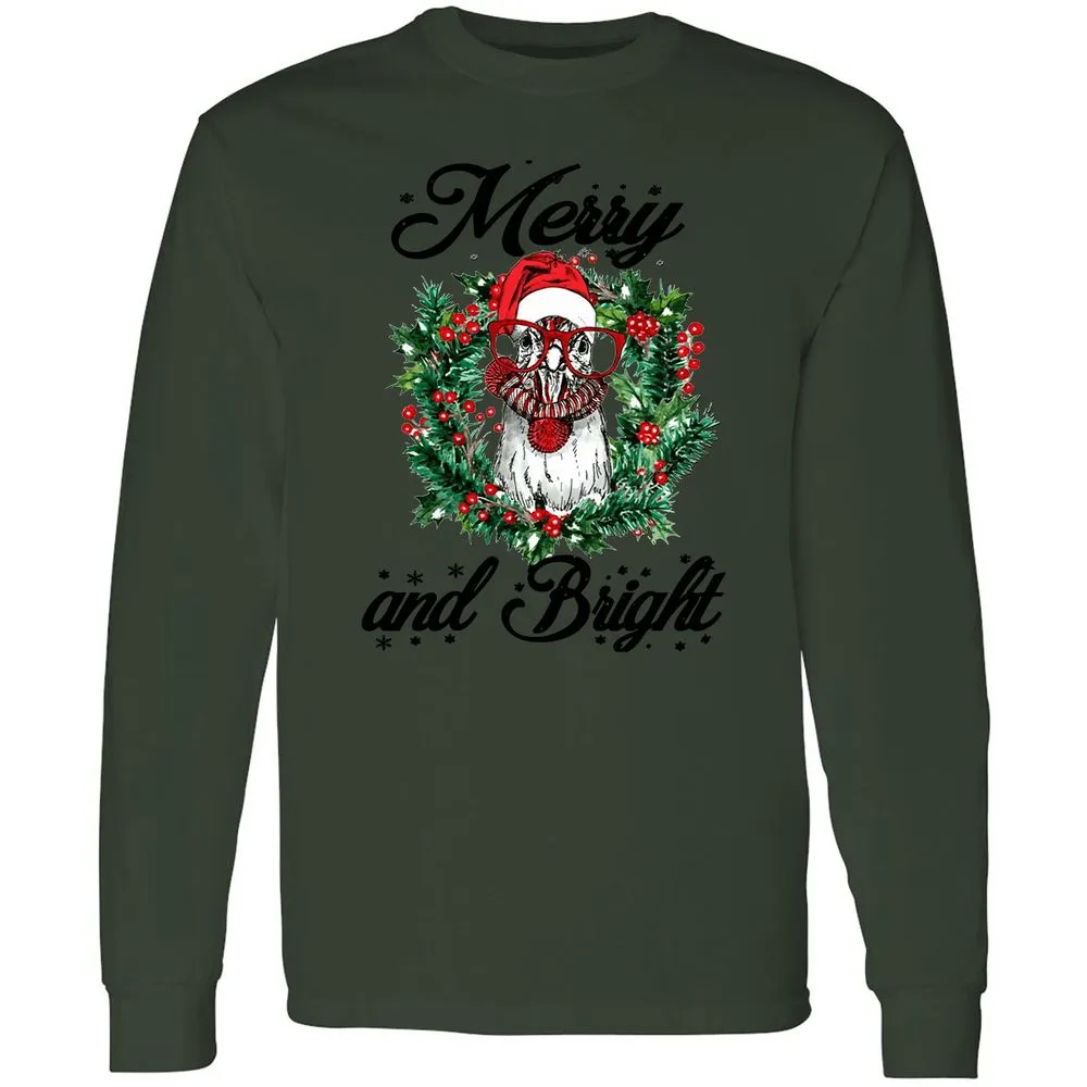 Long Sleeve T-Shirt - 3Q75KZWS - Forest Green - 8