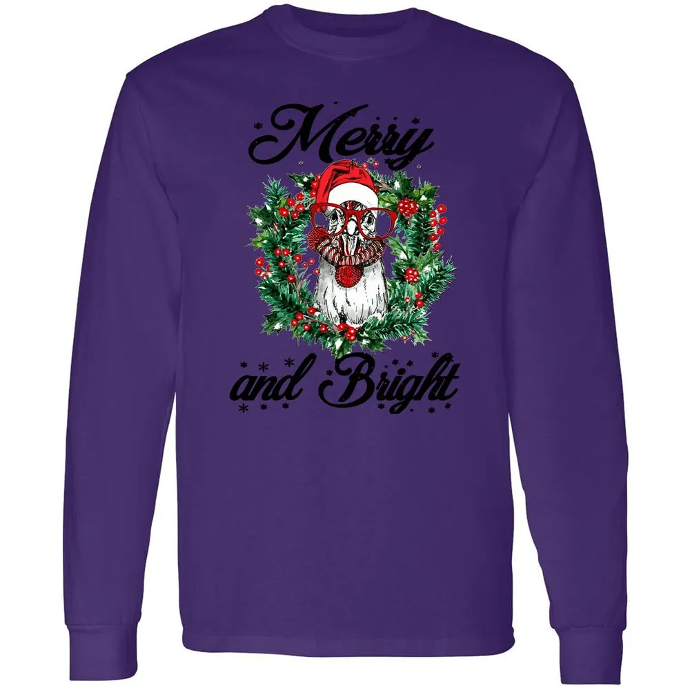 Long Sleeve T-Shirt - 3Q75KZWS - Purple - 13