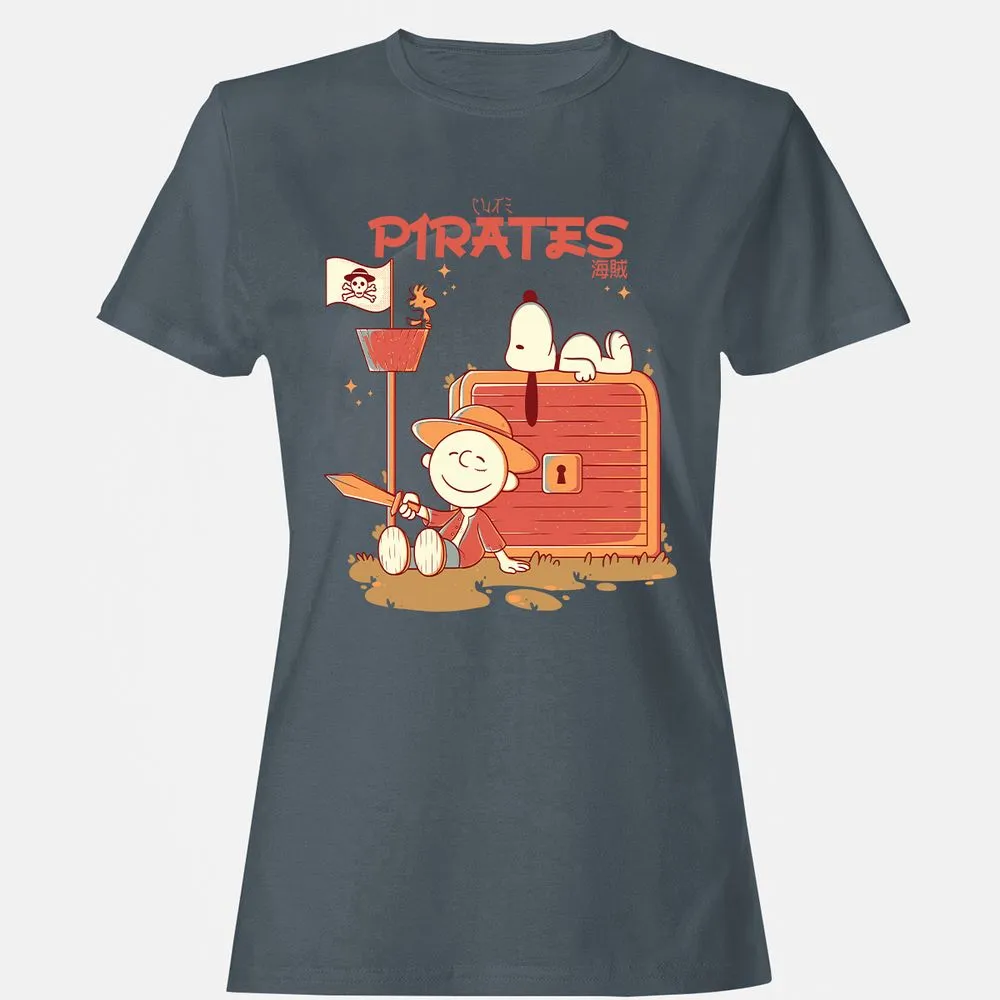 Women's T-Shirt - 7KQRV81V - Charcoal - 3