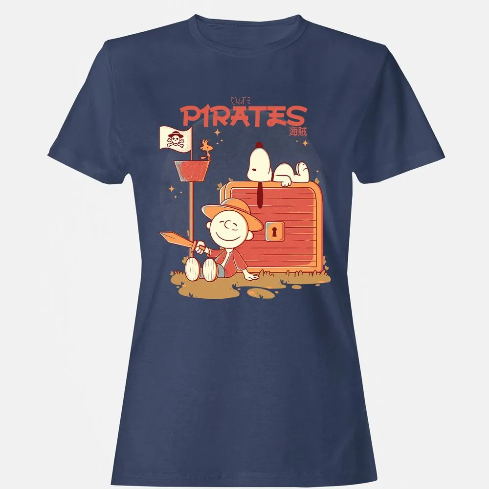 Women's T-Shirt - 7KQRV81V - Navy - 10