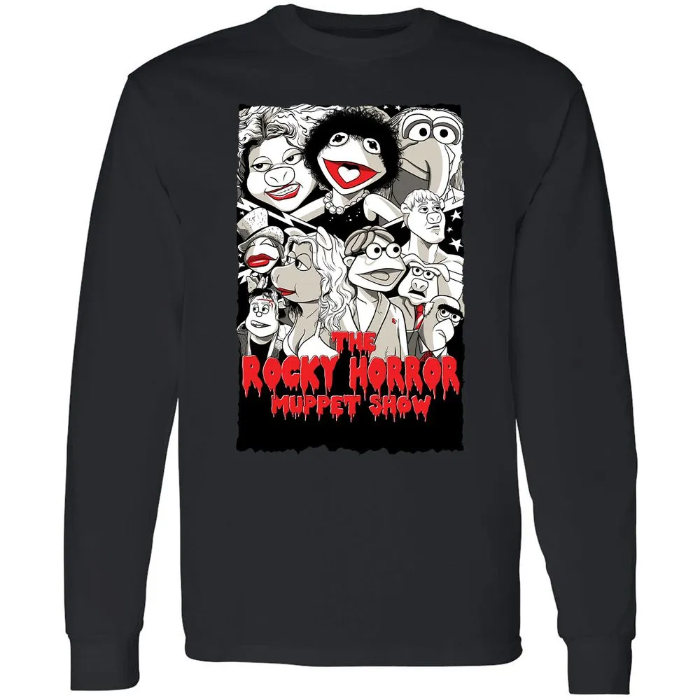 Long Sleeve T-Shirt - 469UP1QD - Black - 16
