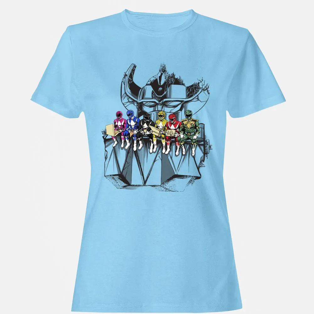 Women's T-Shirt - 7JJK92H2 - Light Blue - 8
