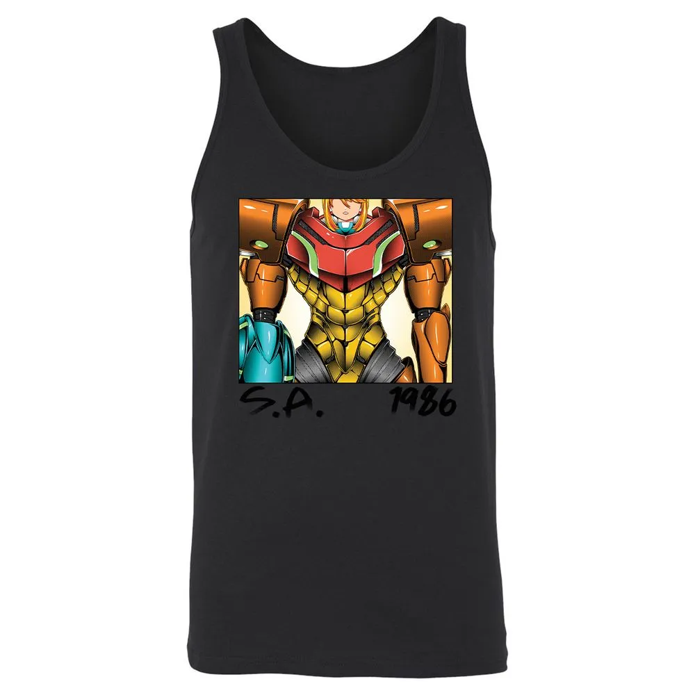 Unisex Jersey Tank - 5D5QZ9D7 - Black - 14