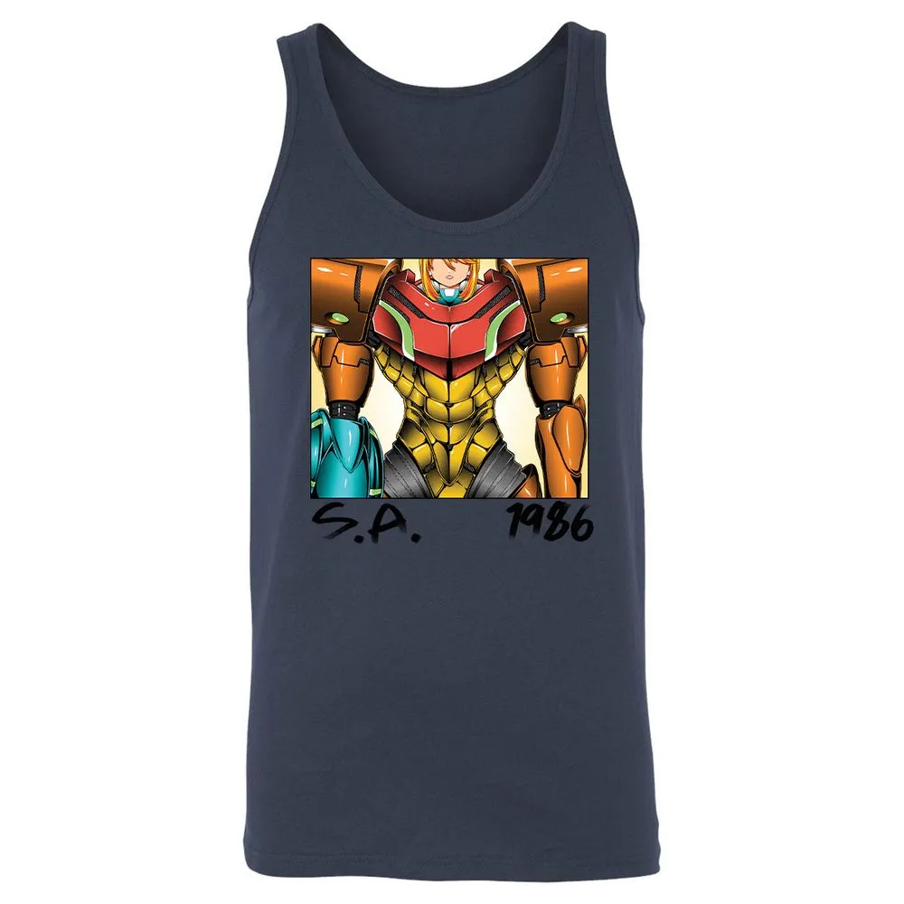 Unisex Jersey Tank - 5D5QZ9D7 - Navy - 8