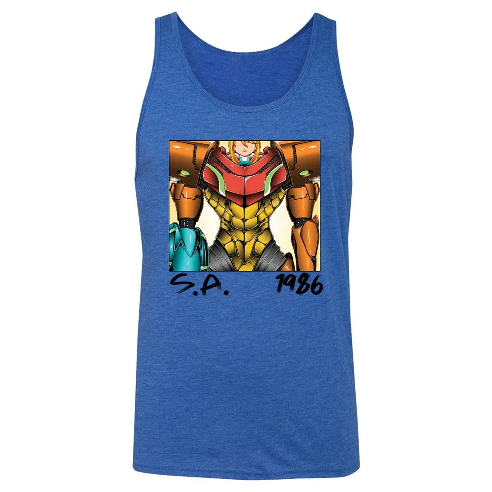 Unisex Jersey Tank - 5D5QZ9D7 - True Royal Triblend - 12
