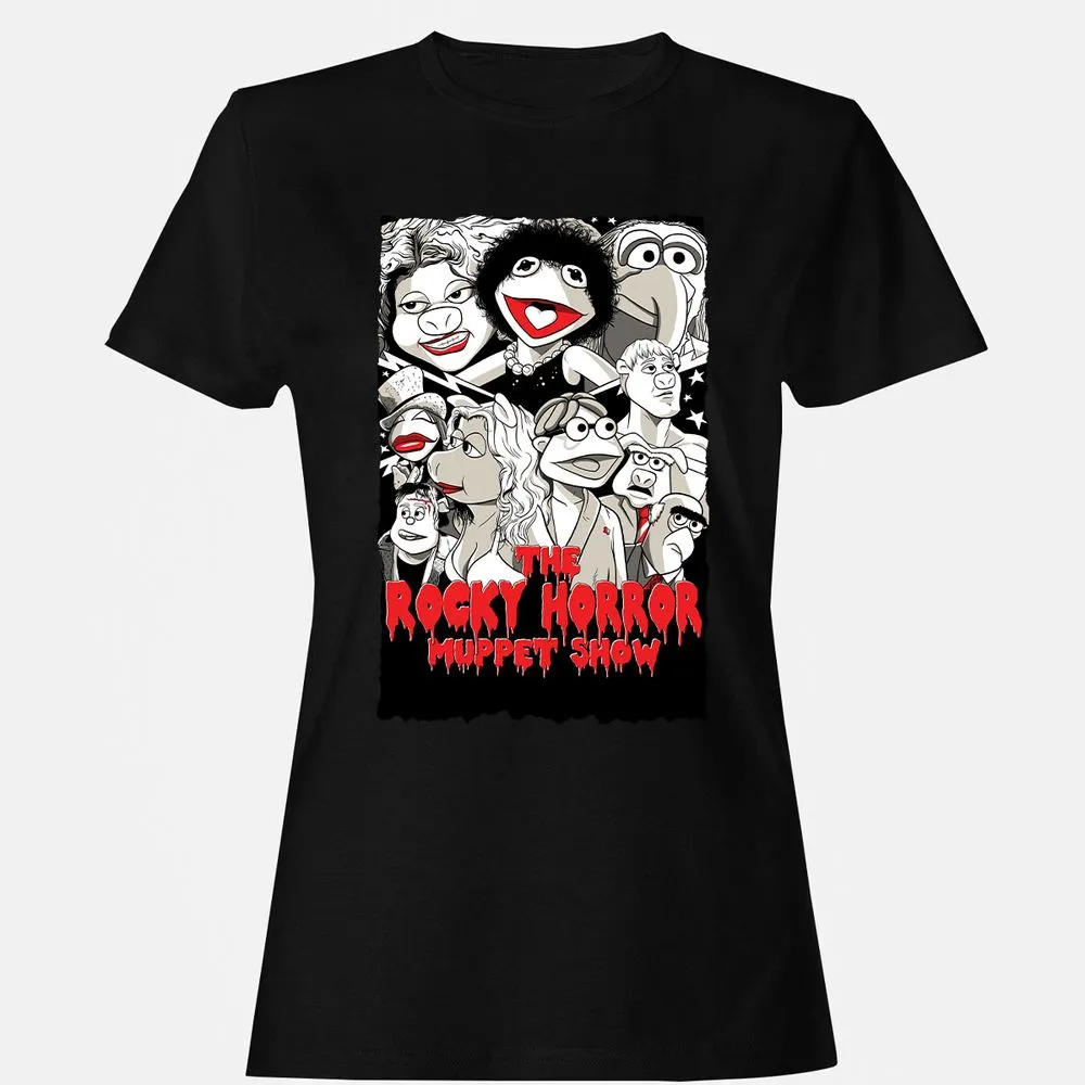 Women's T-Shirt - VLD7RWGZ - Black - 16