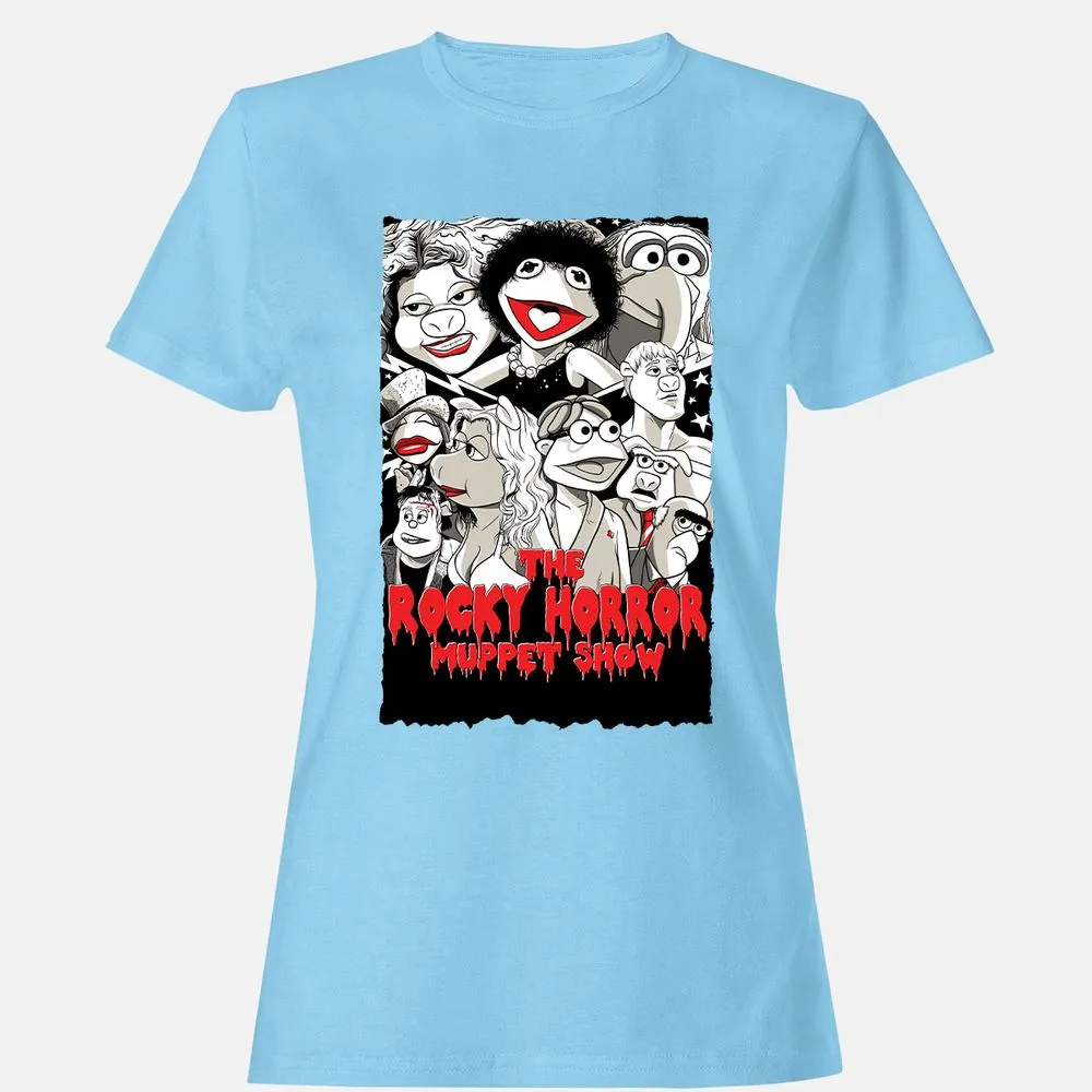 Women's T-Shirt - VLD7RWGZ - Light Blue - 8
