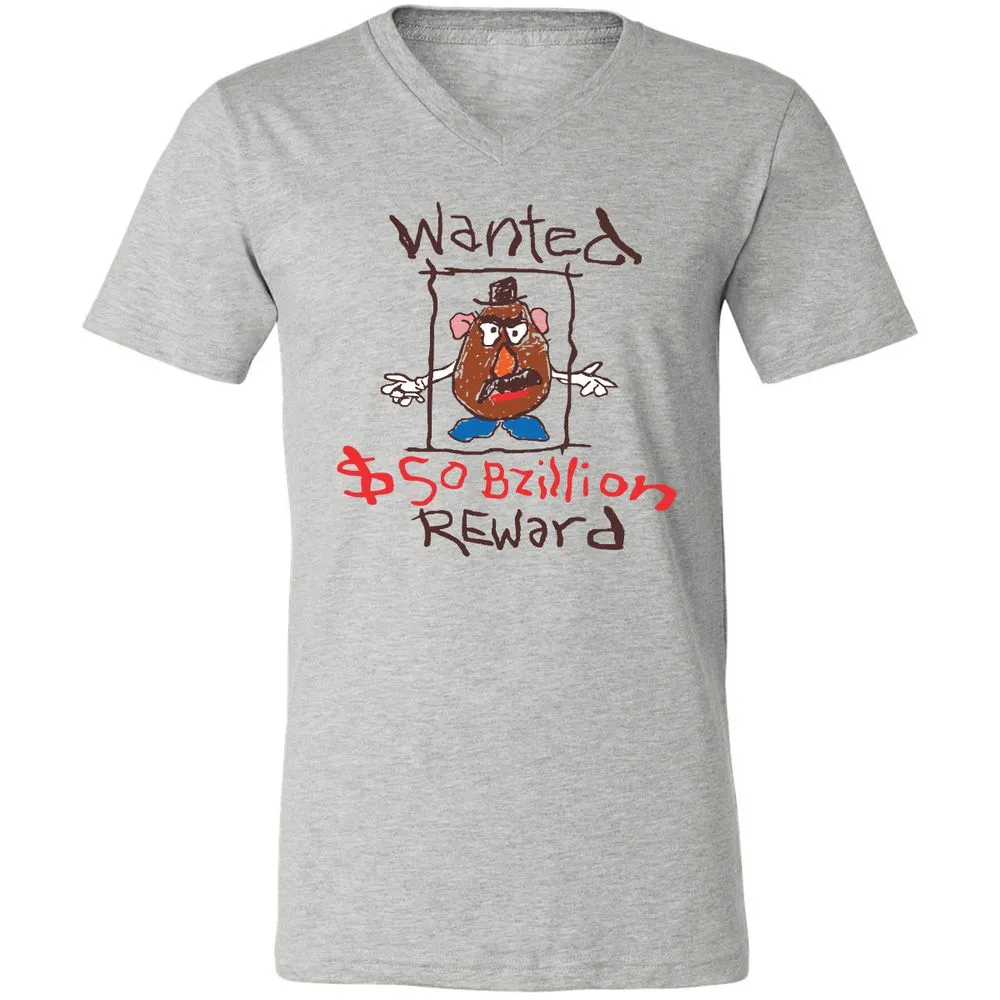 Unisex V-Neck T-Shirt - W1TYGPJZ - Athletic Heather - 7
