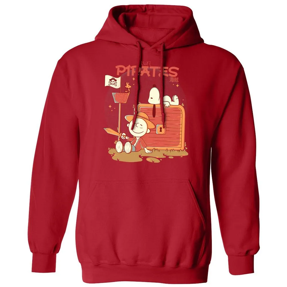 Classic Unisex Hoodie - LE7QYWUP - Red - 5
