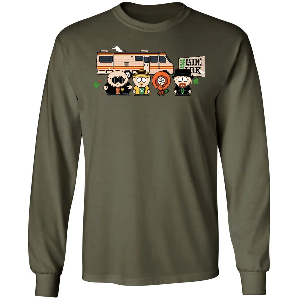 Long Sleeve T-Shirt - WY7GRULT - Military Green - 7