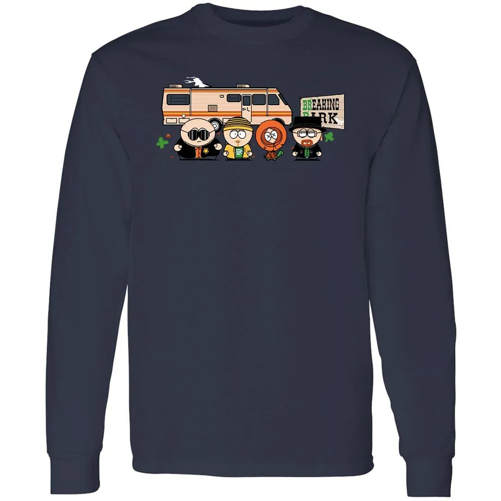 Long Sleeve T-Shirt - WY7GRULT - Navy - 12