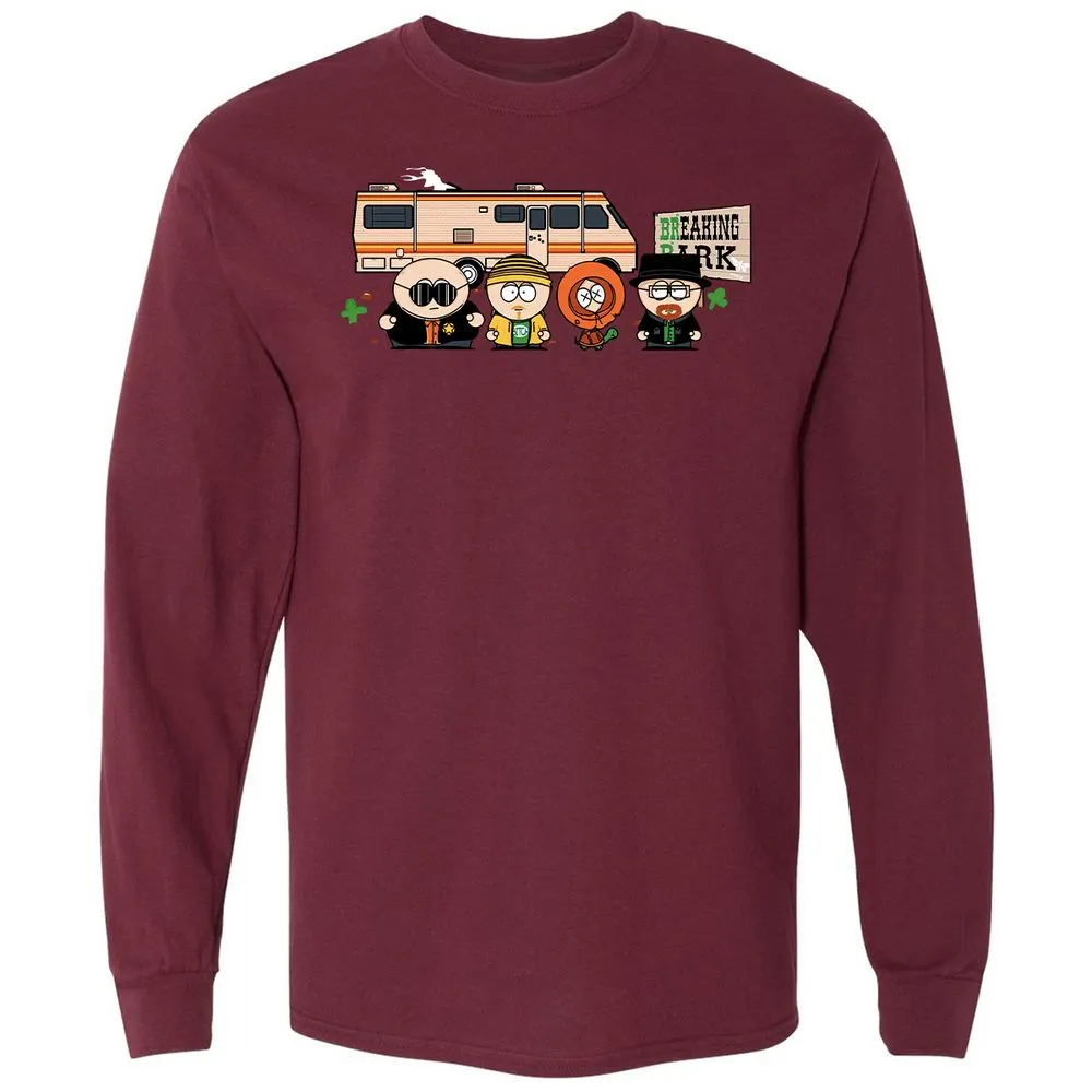 Long Sleeve T-Shirt - WY7GRULT - Maroon - 11