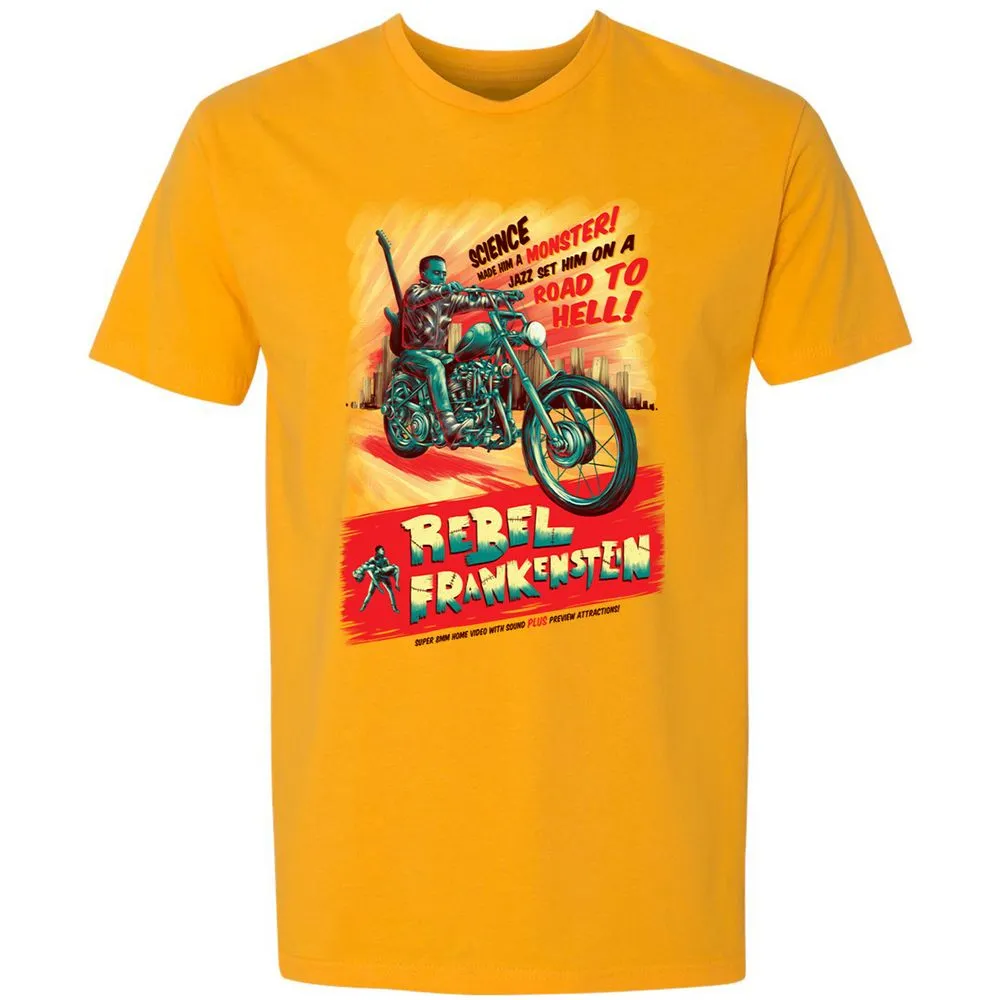 Premium Unisex T-Shirt - NPAVYMW1 - Gold - 12