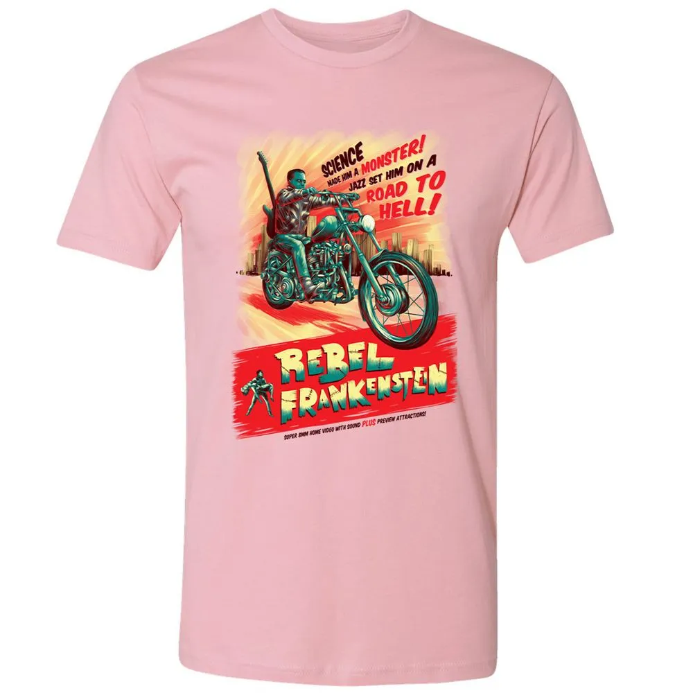 Premium Unisex T-Shirt - NPAVYMW1 - Light Pink - 3