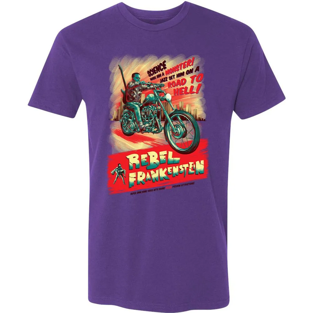Premium Unisex T-Shirt - NPAVYMW1 - Purple Rush - 7