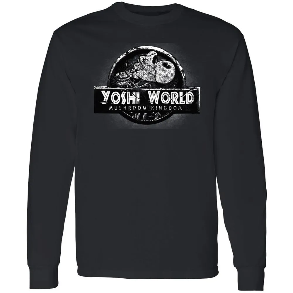 Long Sleeve T-Shirt - B5WC69ZY - Black - 16