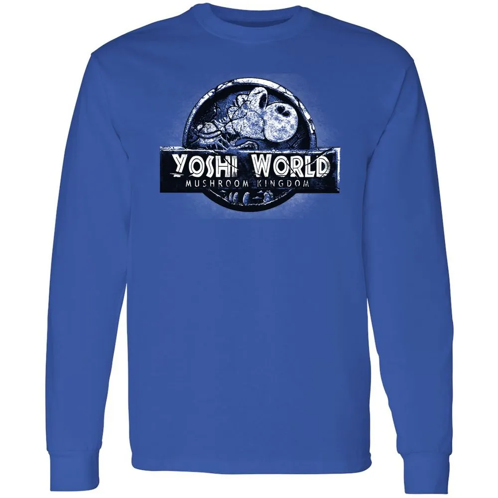 Long Sleeve T-Shirt - B5WC69ZY - Royal - 4