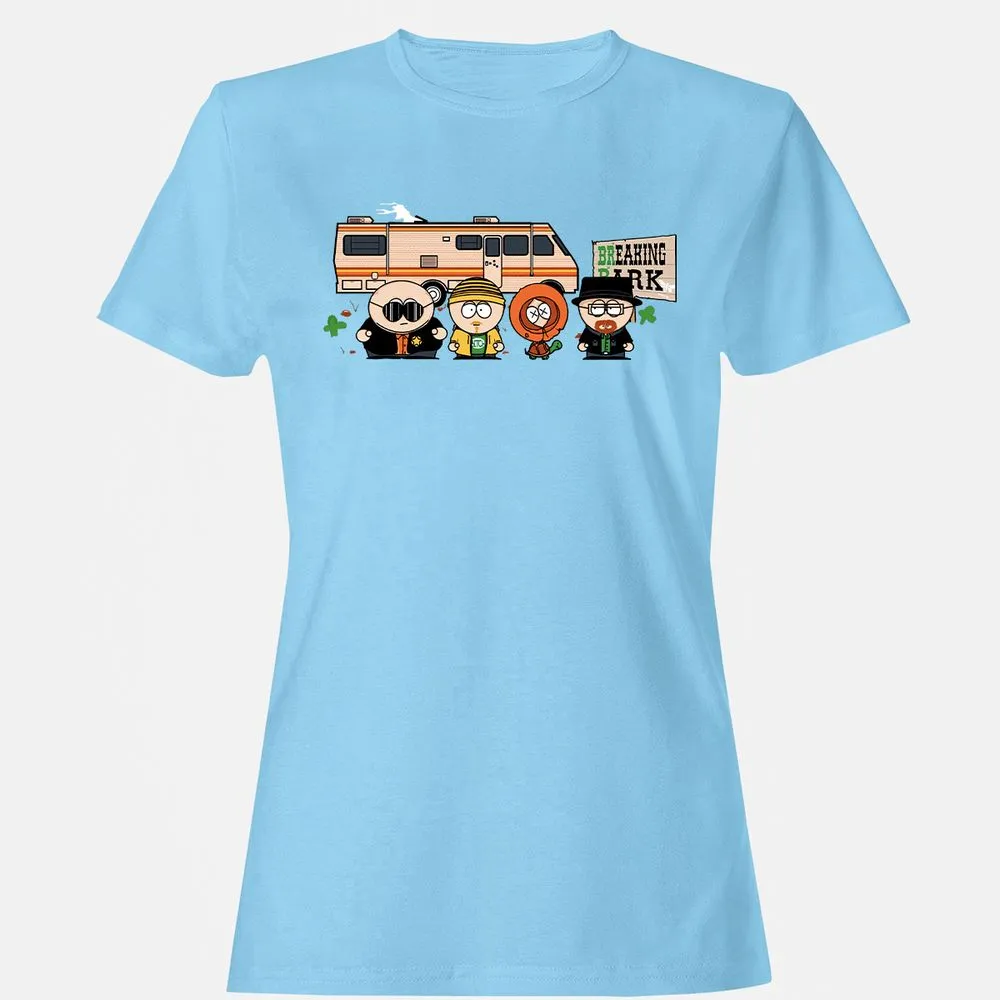 Women's T-Shirt - KMZTK5Q7 - Light Blue - 8