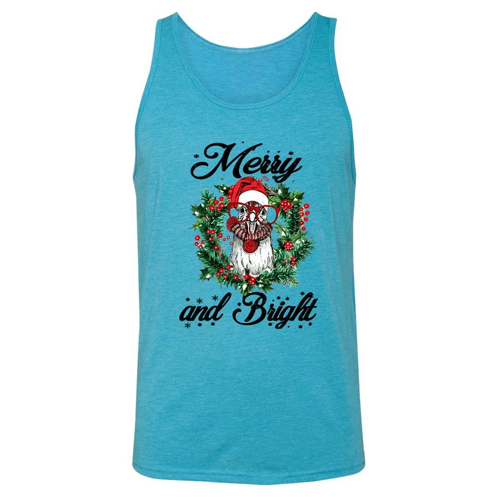 Unisex Jersey Tank - WP4ND7JZ - Aqua Triblend - 3