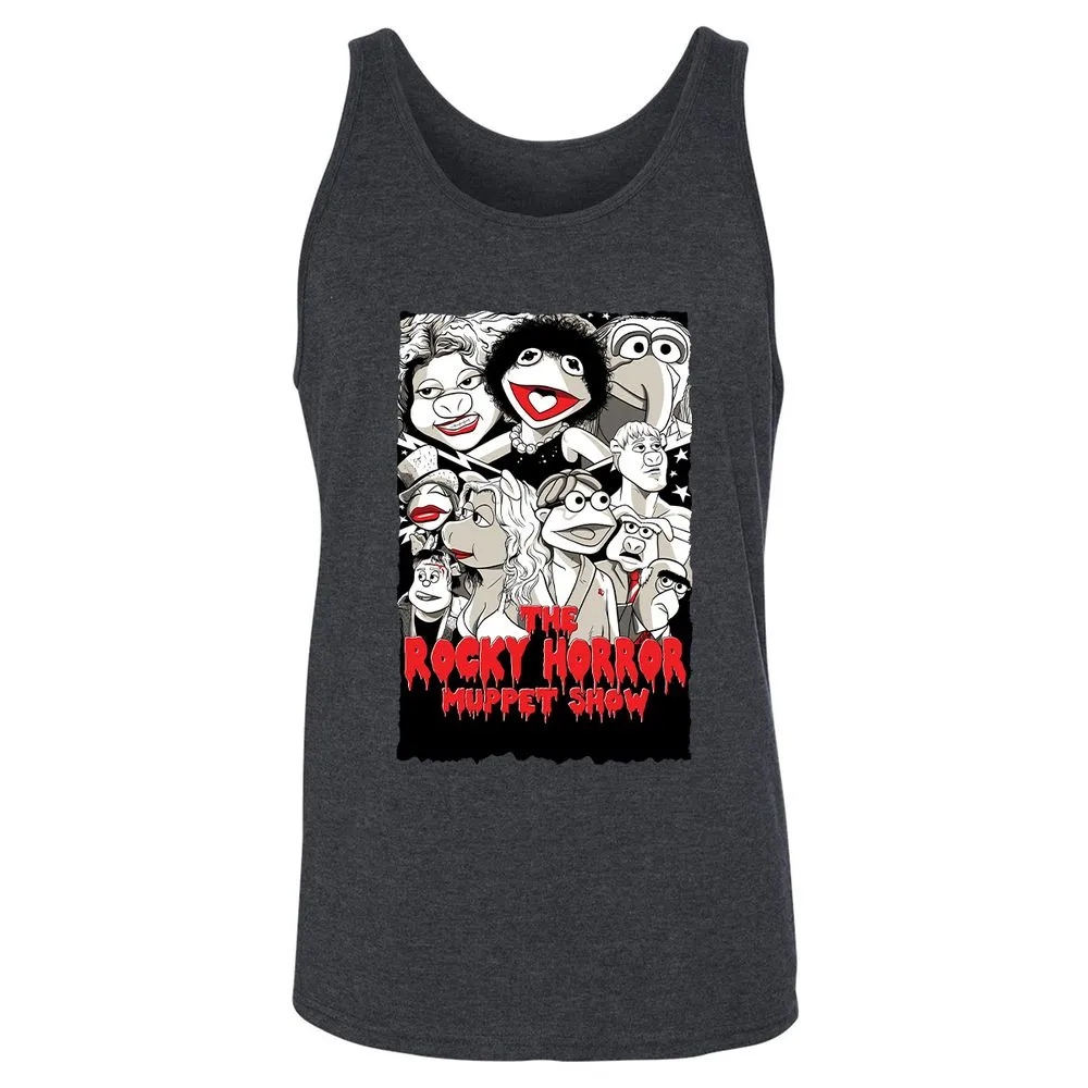 Unisex Jersey Tank - DZZXQHCR - Dark Grey Heather - 6