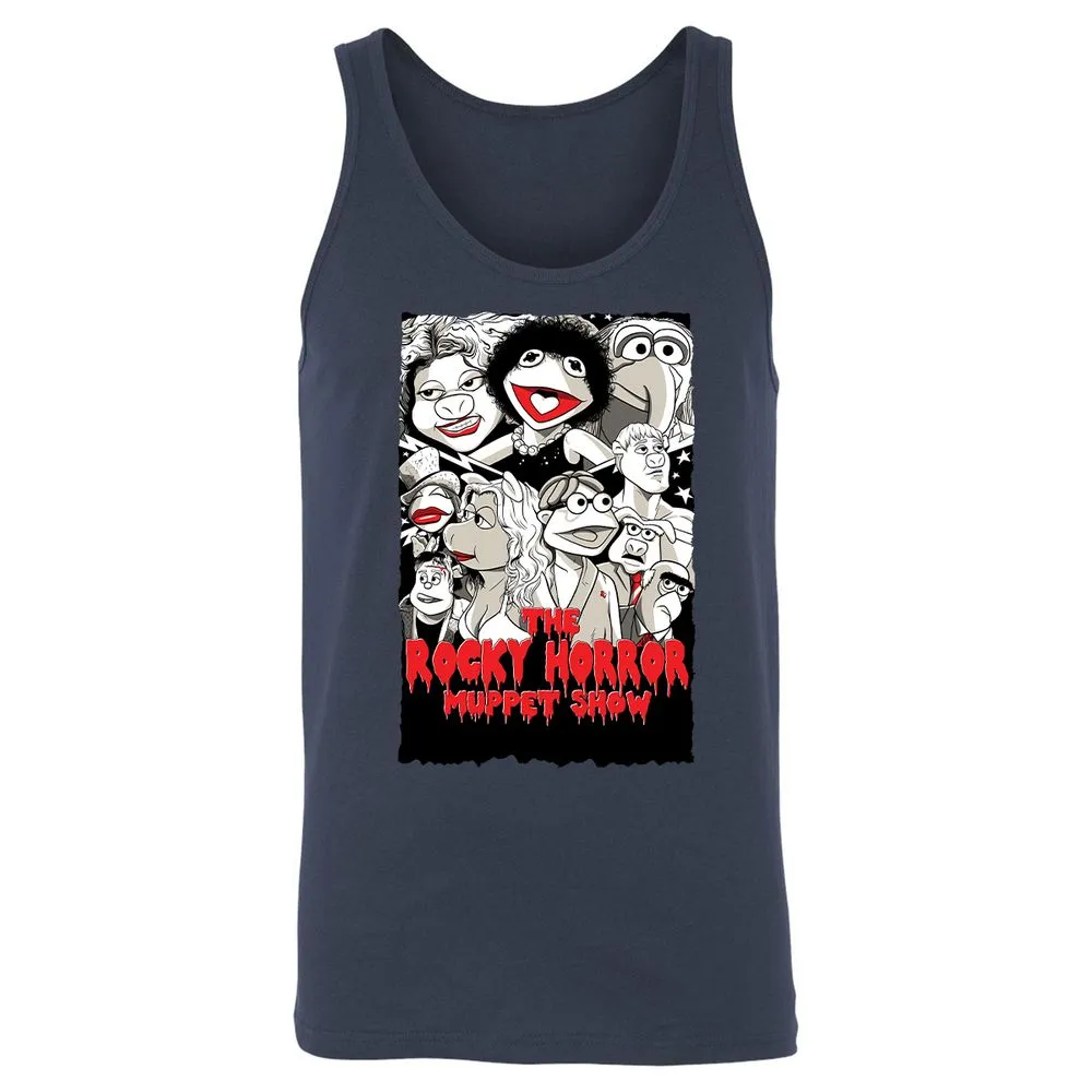 Unisex Jersey Tank - DZZXQHCR - Navy - 8