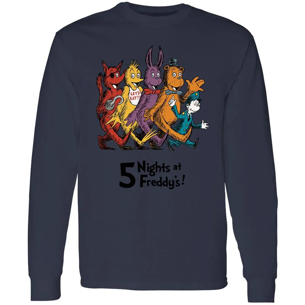 Long Sleeve T-Shirt - A1F4P4XP - Navy - 12