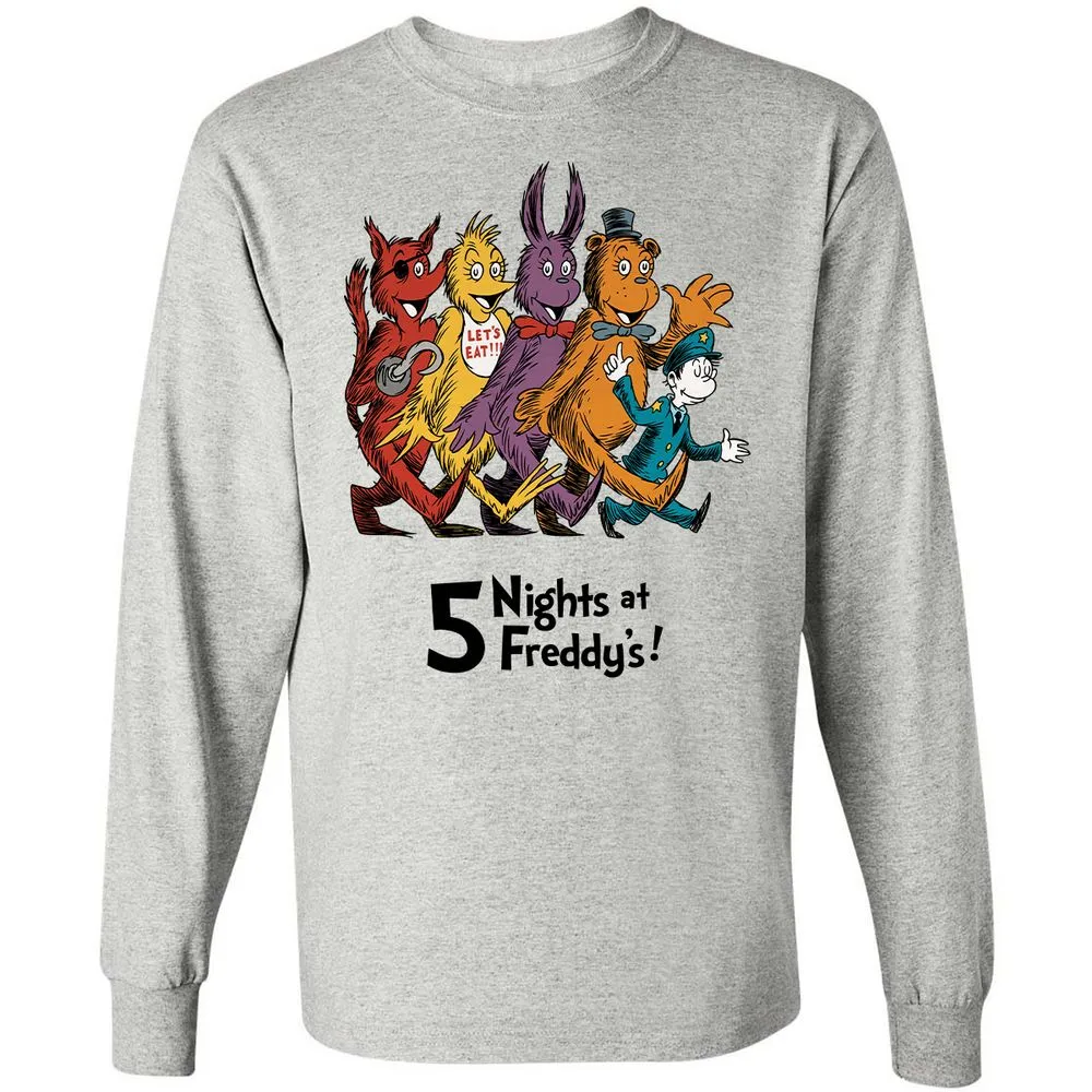 Long Sleeve T-Shirt - A1F4P4XP - Ash - 5