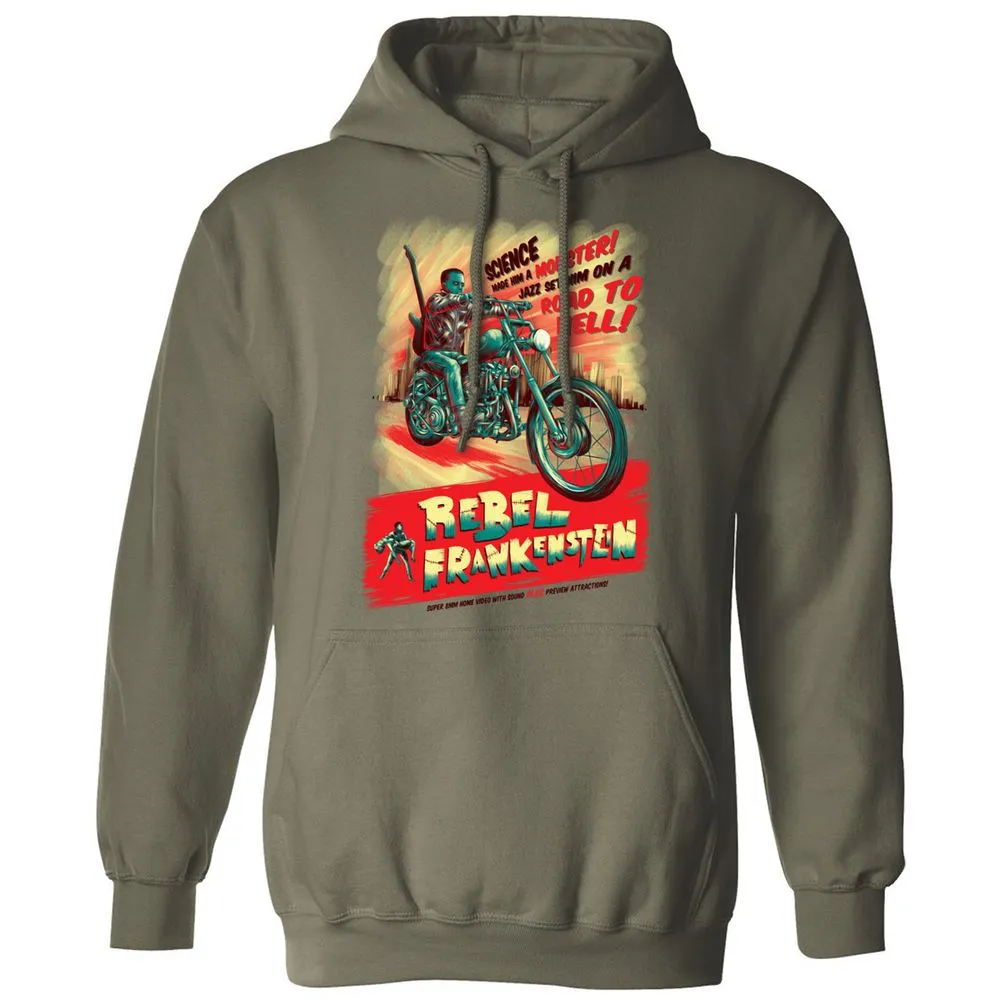 Classic Unisex Hoodie - LV45B3MR - Military Green - 4