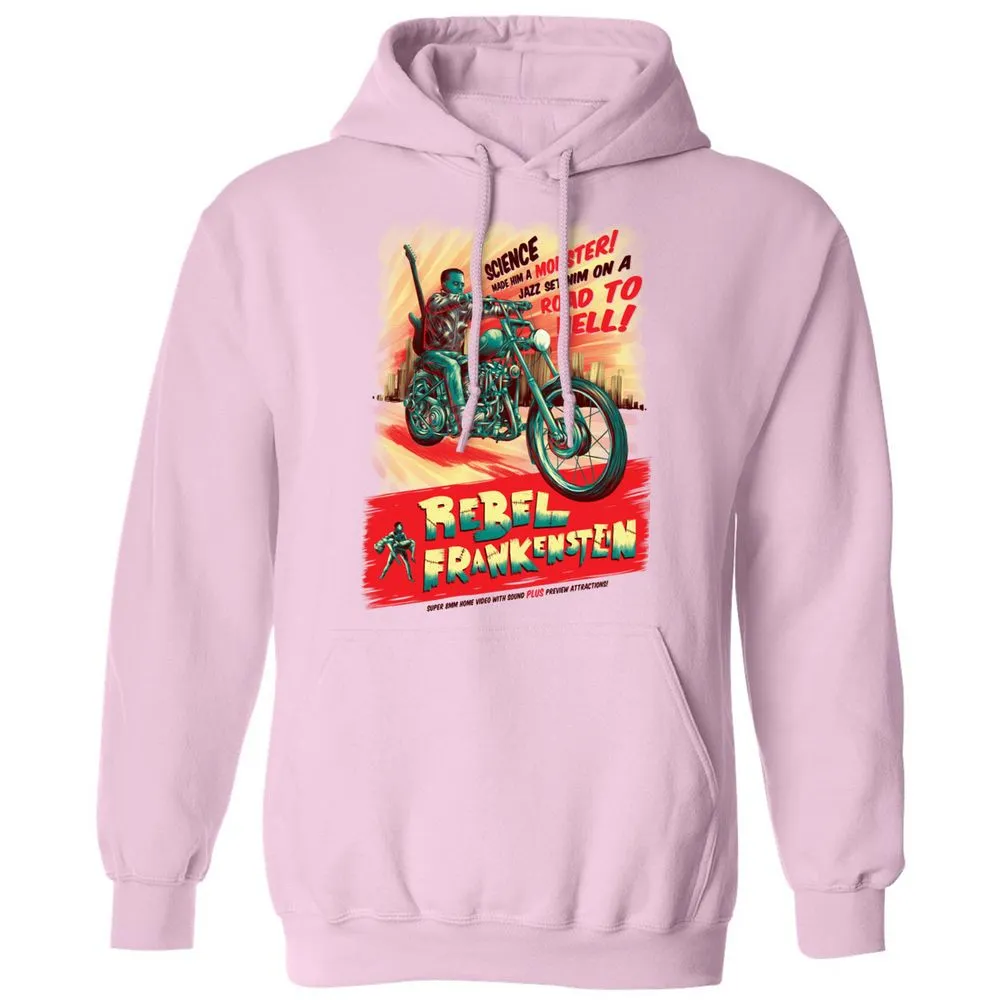 Classic Unisex Hoodie - LV45B3MR - Light Pink - 3
