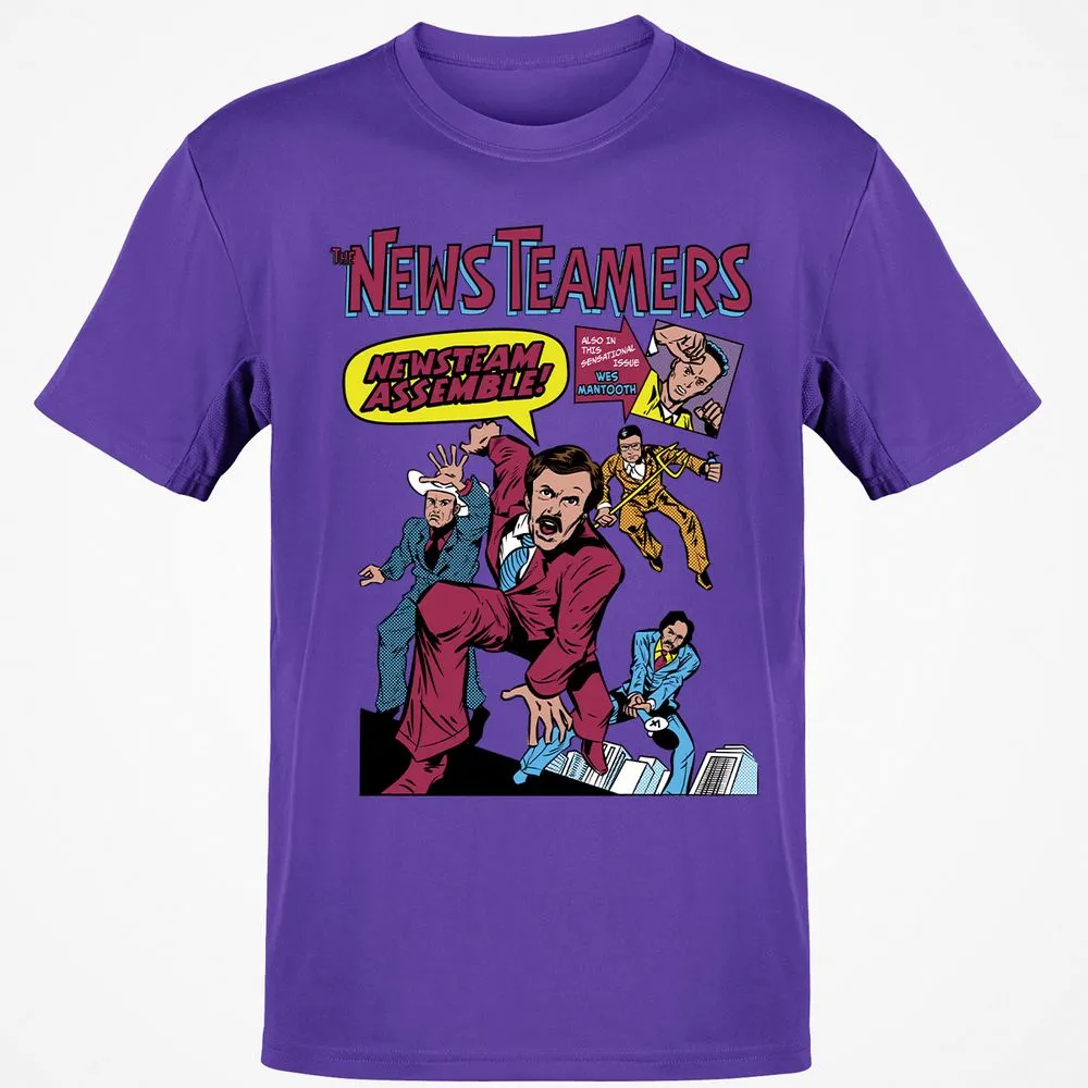Classic Unisex T-Shirt - 2P3TCKVG - Purple - 9