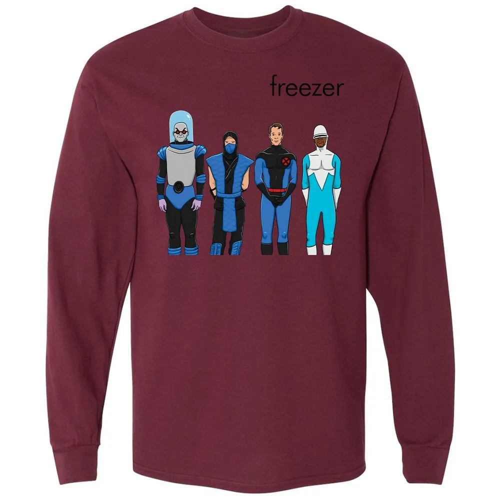 Long Sleeve T-Shirt - WMTZZV47 - Maroon - 11