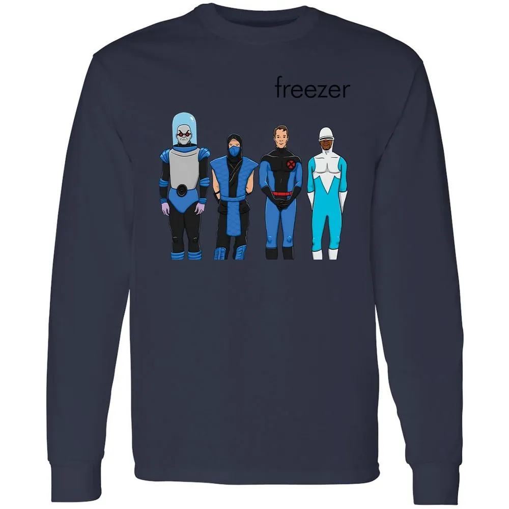 Long Sleeve T-Shirt - WMTZZV47 - Navy - 12