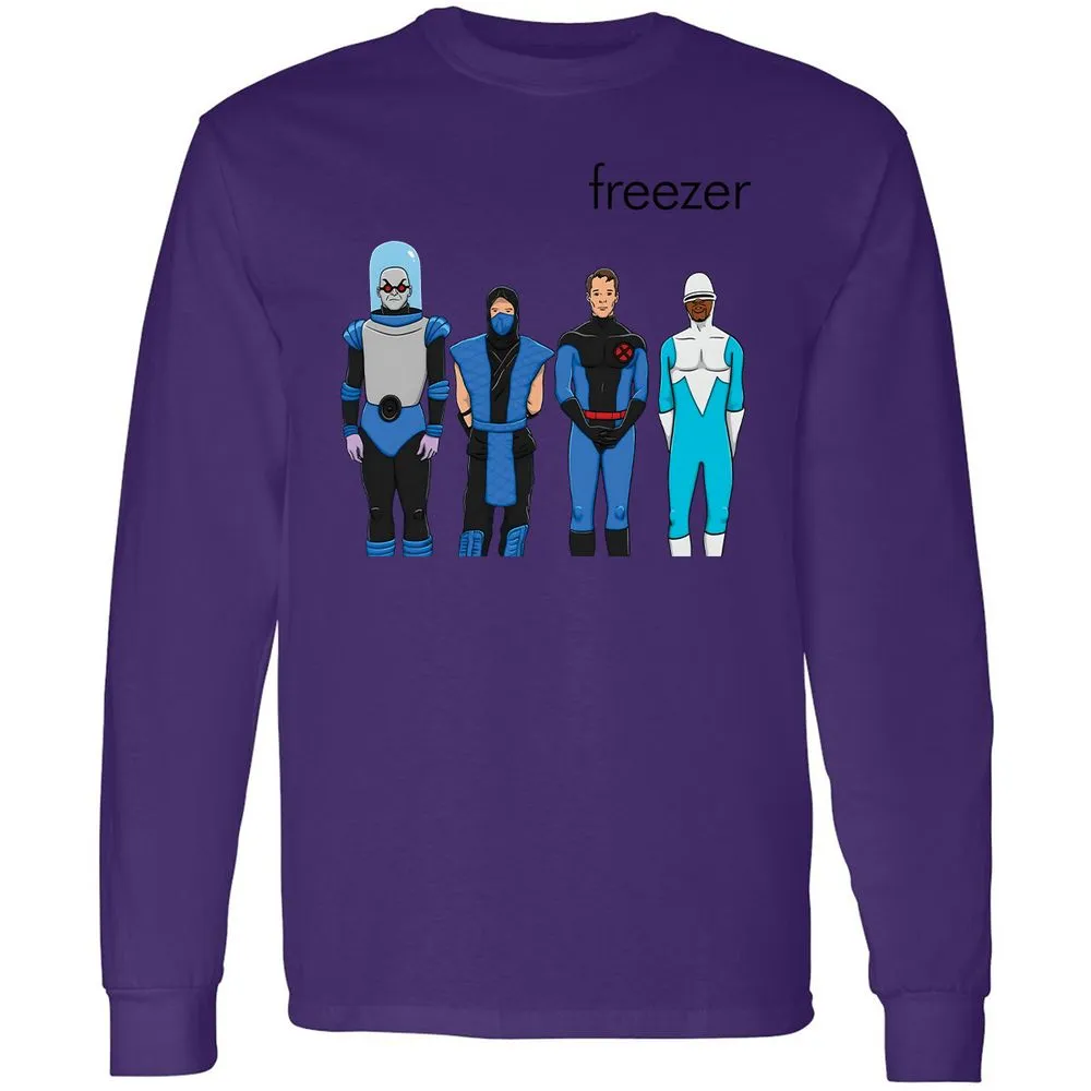 Long Sleeve T-Shirt - WMTZZV47 - Purple - 13