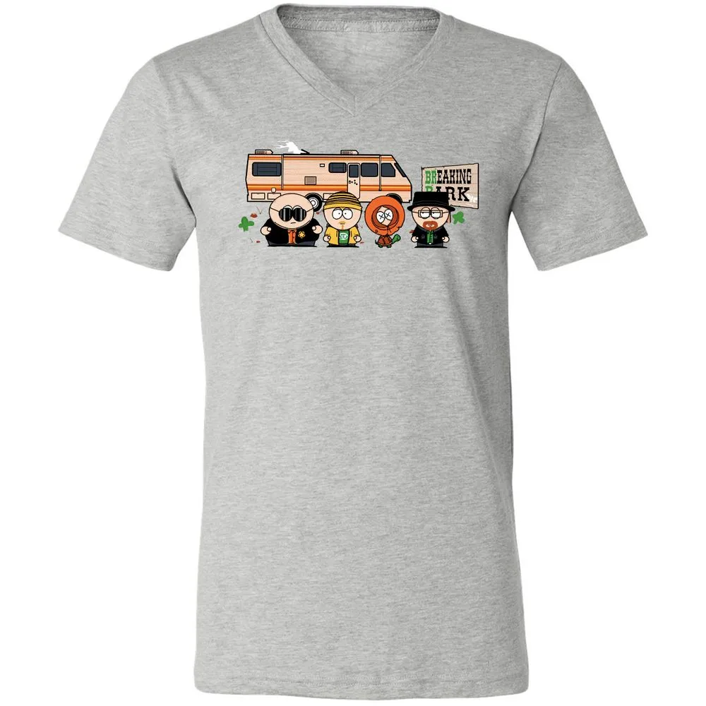 Unisex V-Neck T-Shirt - 83LKWJSC - Athletic Heather - 7