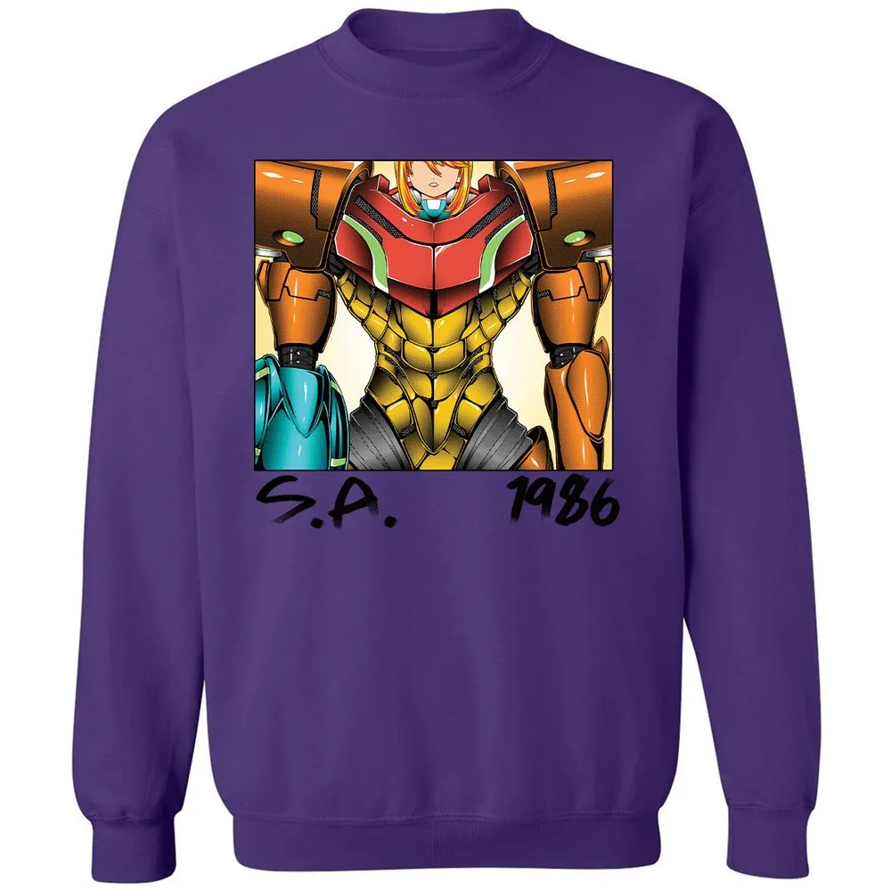Classic Unisex Sweatshirt - 6B97C5Z1 - Purple - 6