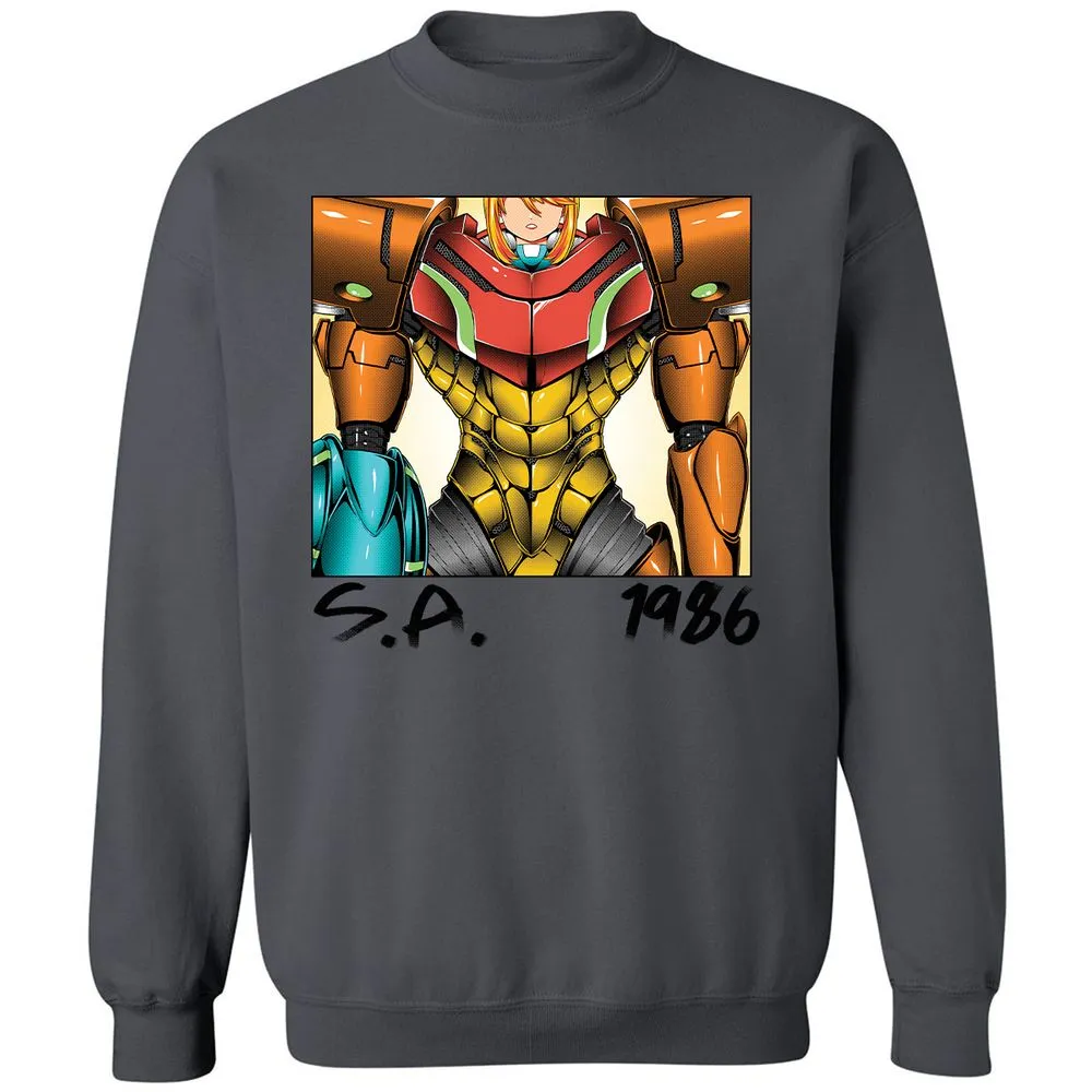 Classic Unisex Sweatshirt - 6B97C5Z1 - Charcoal - 7