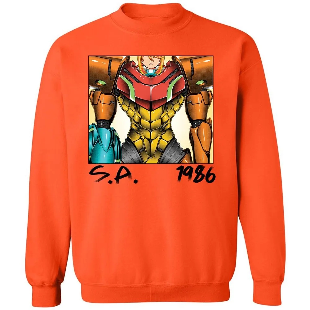 Classic Unisex Sweatshirt - 6B97C5Z1 - Orange - 10