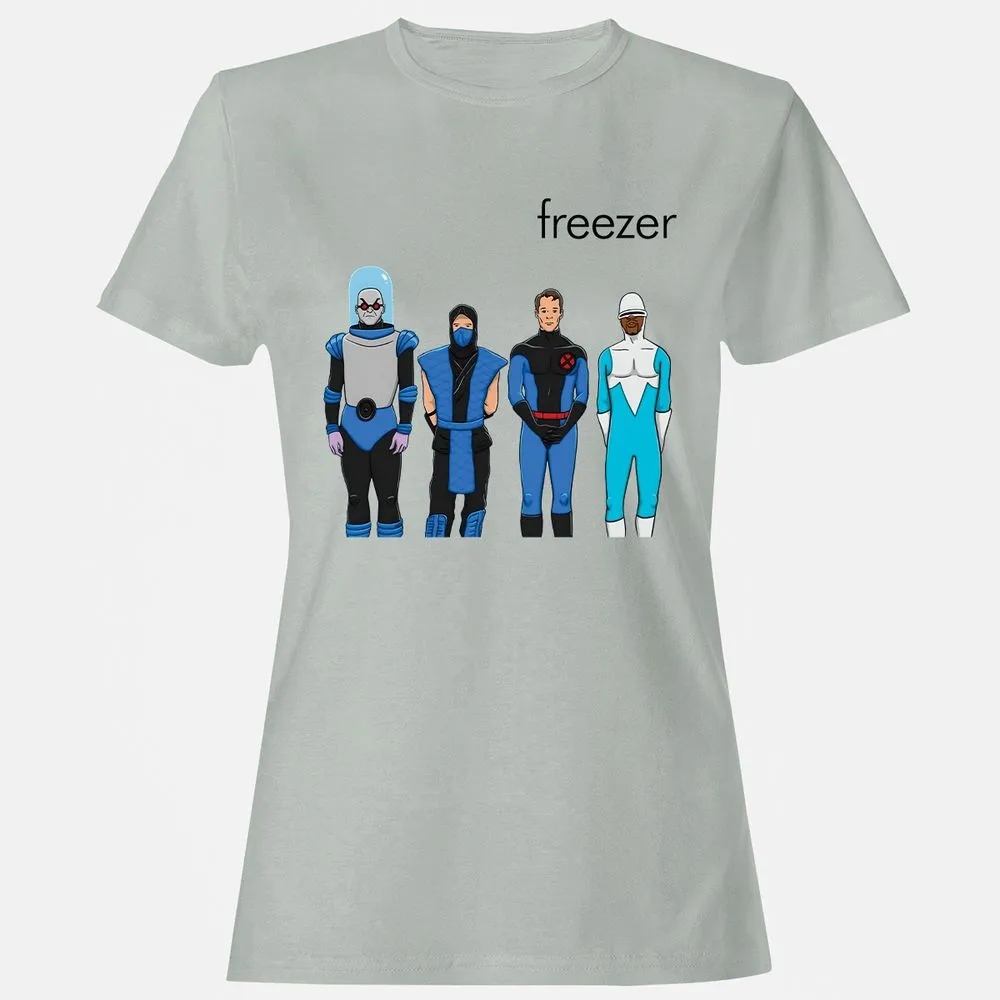 Women's T-Shirt - QSCT6XPG - Ash - 2