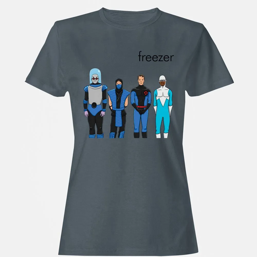 Women's T-Shirt - QSCT6XPG - Charcoal - 3