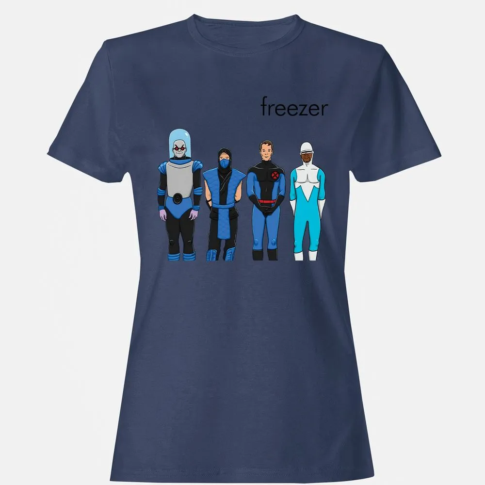 Women's T-Shirt - QSCT6XPG - Navy - 10