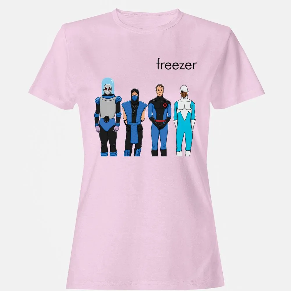Women's T-Shirt - QSCT6XPG - Light Pink - 9