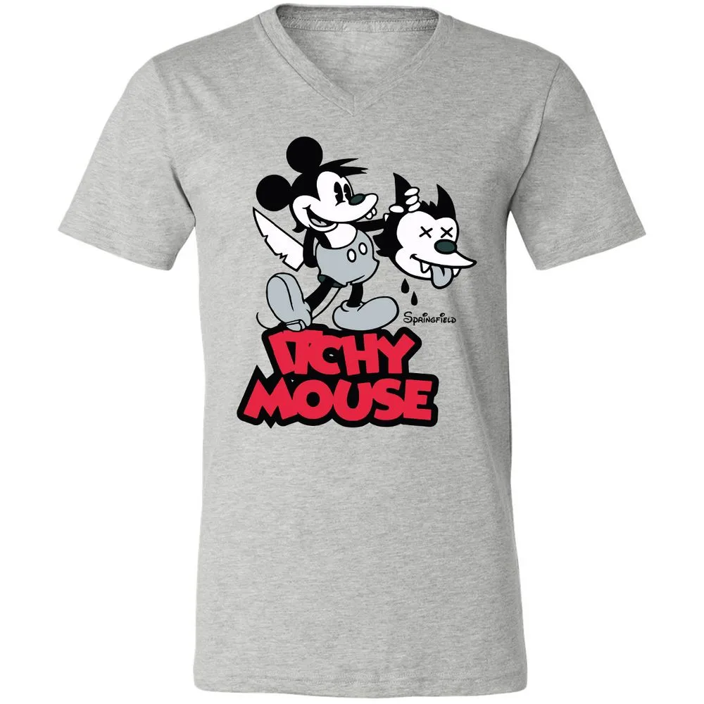 Unisex V-Neck T-Shirt - R846X8HA - Athletic Heather - 7