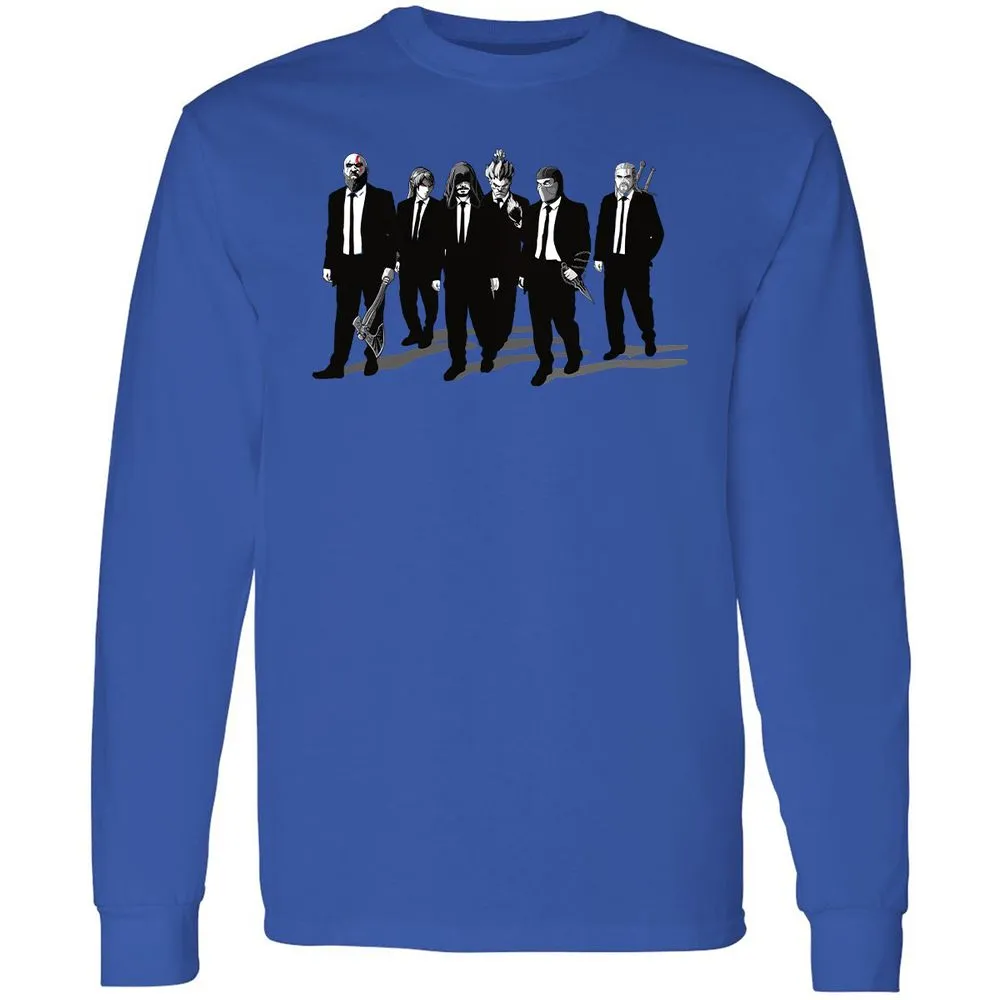 Long Sleeve T-Shirt - UMH1S786 - Royal - 4