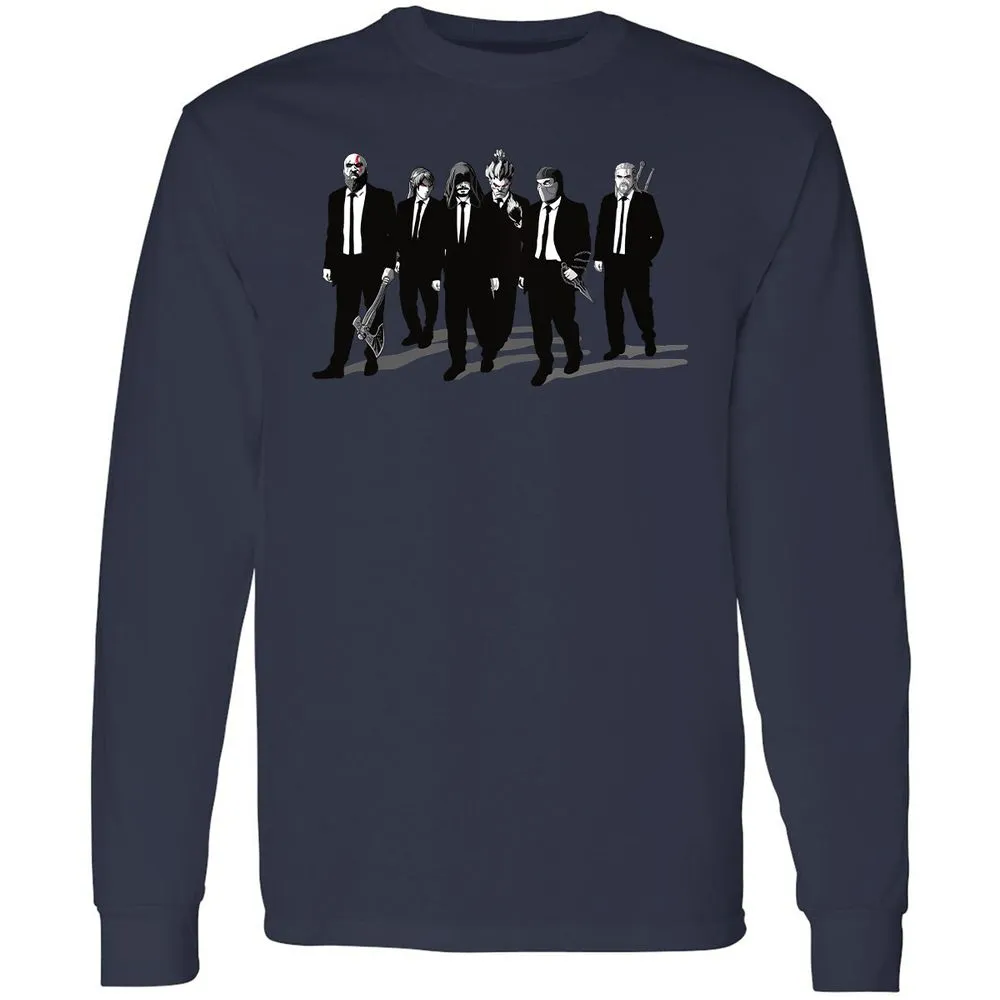 Long Sleeve T-Shirt - UMH1S786 - Navy - 12